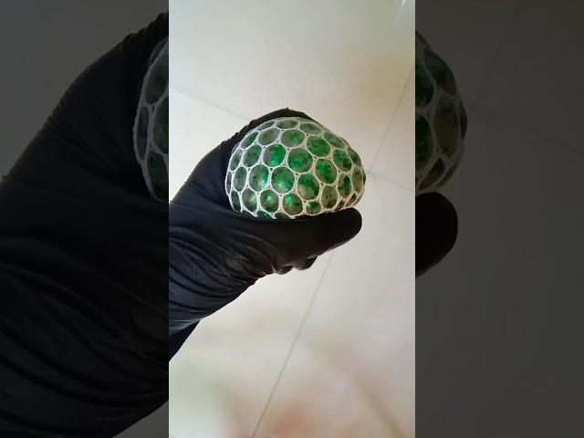 Green Mesh Squishy Stress Ball