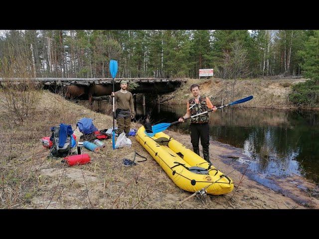 ВСТРЕЧА С МЕДВЕДЯМИ В ЛЕСУ. СПЛАВ ПО РЕКЕ ДОРОГУЧА. 3 ДНЯ В ДИКИХ МЕСТАХ.