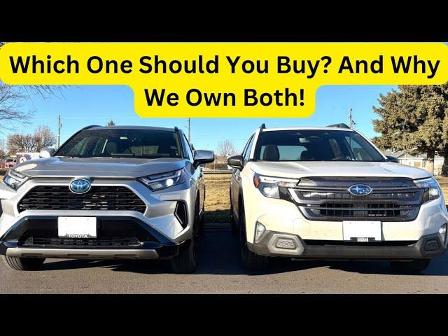 2025 Subaru Forester vs. Toyota RAV4 Hybrid | Owners Review