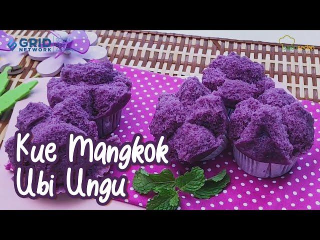 Resep Kue Tradisional: Resep Kue Mangkok Ubi Ungu yang Pasti Mengembang