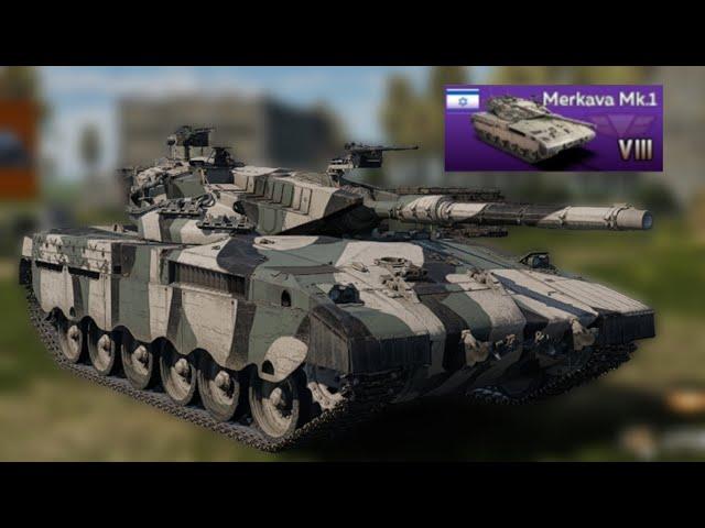 War Thunder Mobile | Merkava Mk.1 platoon gameplay