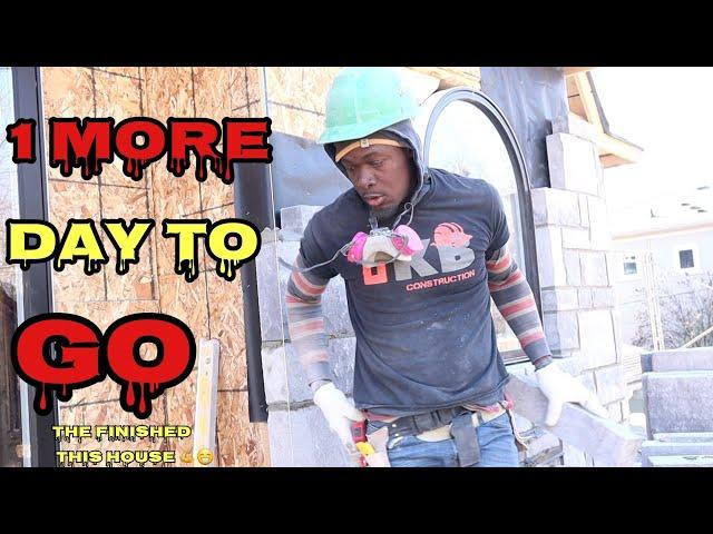 masonry - installing the stone on exterior walls/ in toronto