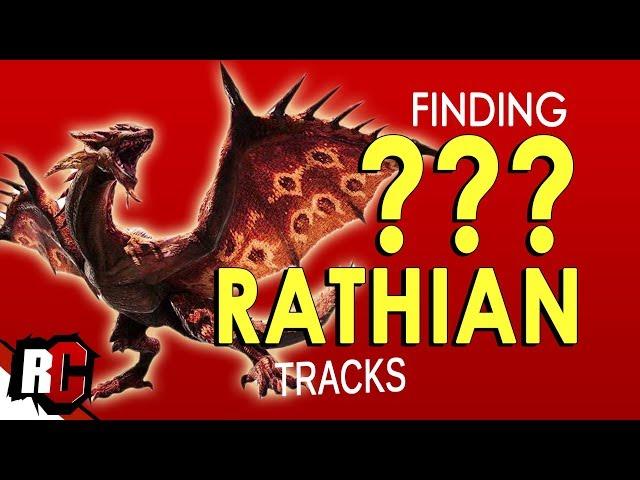 How to find ??? RATHIAN Tracks | Monster Hunter: World (Easy Rathian Track Locations)