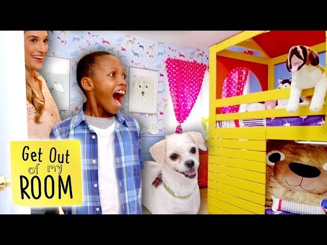 Puppy Lover Gets DREAM BEDROOM Makeover! | Get Out Of My Room | Universal Kids