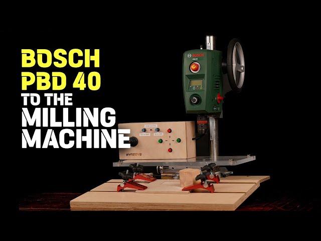 PBD 40 to the milling machine / DIY