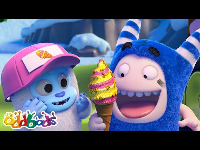 Pogo's Ice cream adventure! | Oddbods | Monster Cartoon for Kids