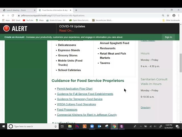 How to Apply for a Full Service Food Establishment Permit