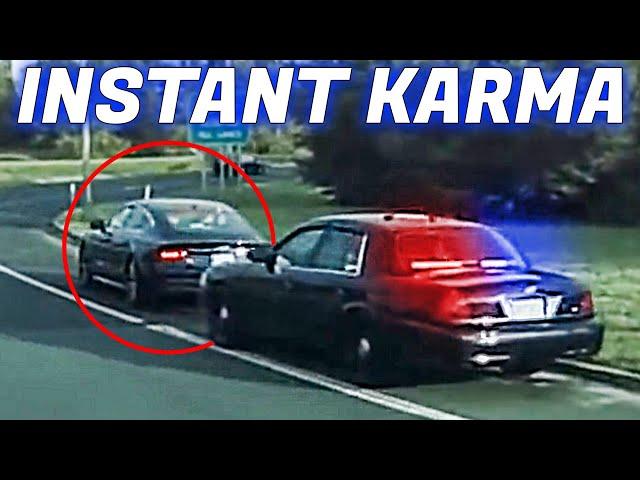 WHEN COPS ARE ON TIME | Idiots In Cars USA & CANADA / EP.12