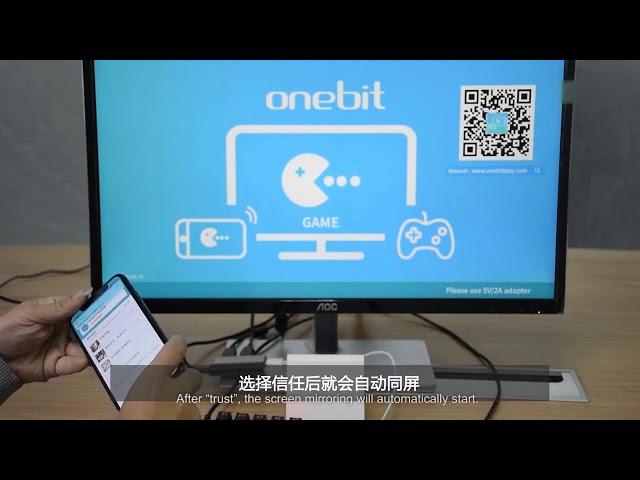 How to use Onebit Game Hub with iPhone