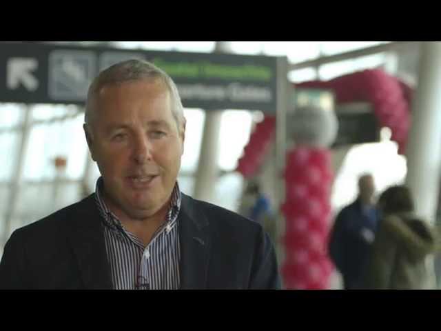 Winning The Giro - Stephen Roche at Dublin Airport