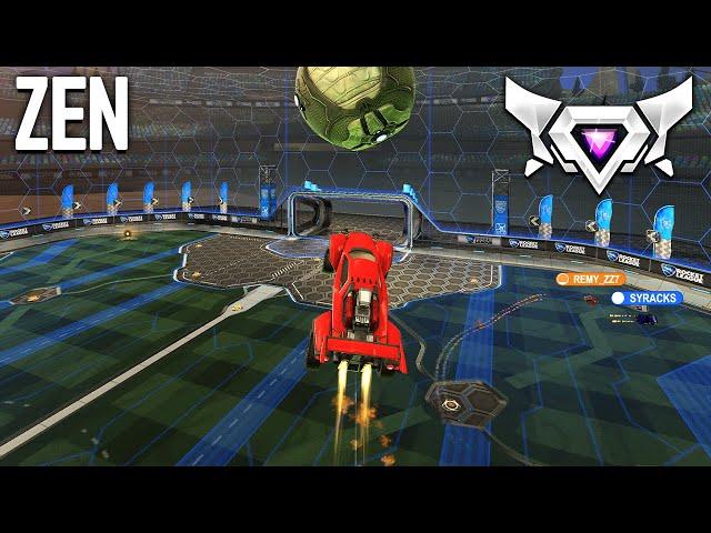 ZEN has FANTASTIC mechanics in Rocket League… (SSL 2v2)