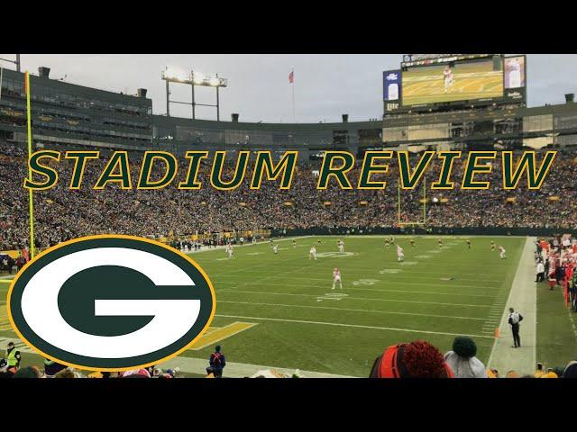 Lambeau Field STADIUM REVIEW