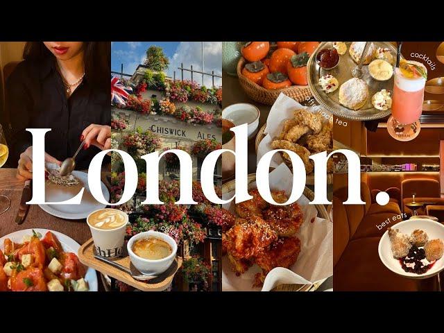 LONDON FOOD VLOG  | places to eat, favourite hidden gems, notting hill, shoreditch, best bars 