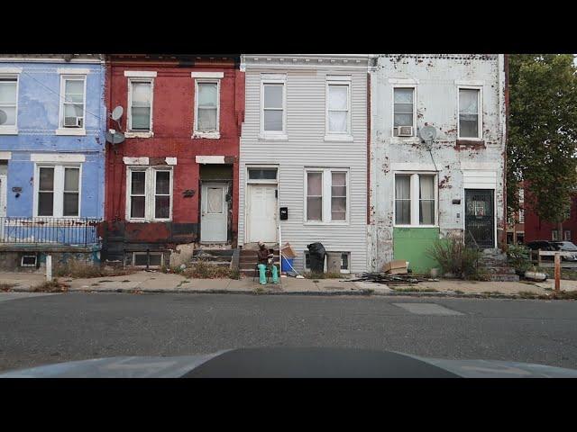 NORTH PHILADELPHIA CROWDED FILTHY GHETTOS