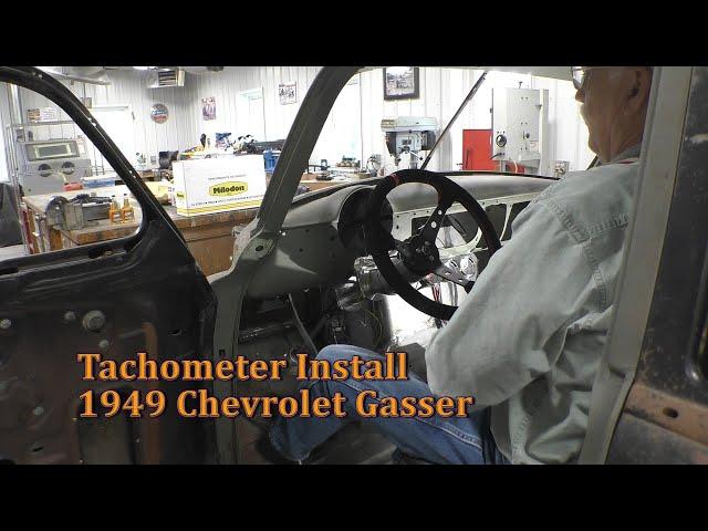 Installing a Tachometer into a 1949 Chevrolet Gasser