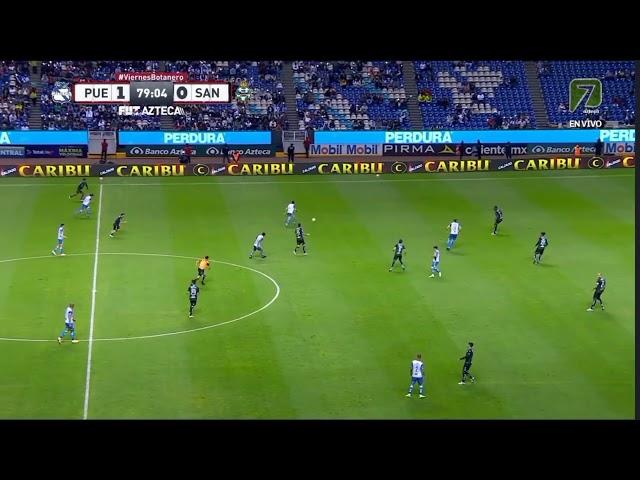 Alan Cervantes vs Puebla (Jornada 2 - Apertura 2022) Club Santos Laguna