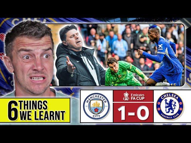 6 THINGS WE LEARNT FROM CHELSEA 0-1 MAN CITY