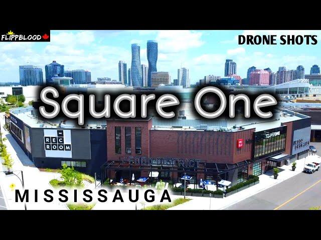 LARGEST Shopping Mall in Ontario  //  SQUARE ONE Mississauga  //  4K Aerial Shots