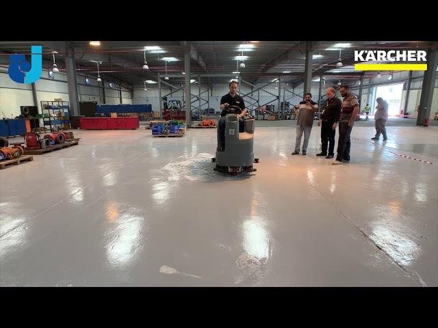 KARCHER RIDE-ON SCRUBBER DRIER B 150 R Dose