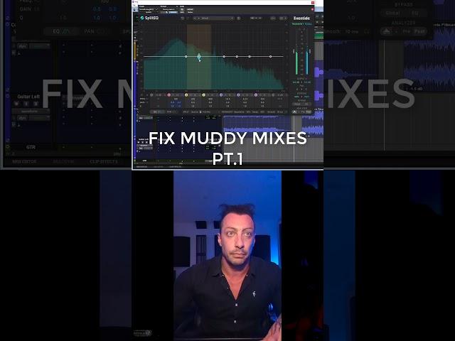 Fix Muddy Mixes Pt1 #shorts  #mastering #musicproduction