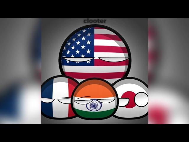 "India VS Pakistan Allies" | countryballs edit