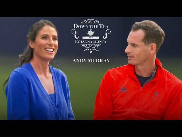 Andy Murray dishes over tea with fellow Brit Johanna Konta 🫖