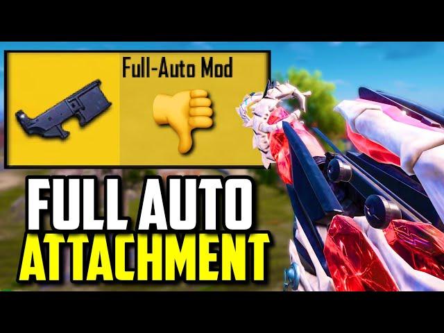 USING M16 FULL AUTO ATTACHMENT!! | PUBG Mobile