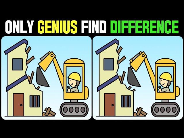 Spot The Difference : Only Genius Find Differences [ Find The Difference #550 ]