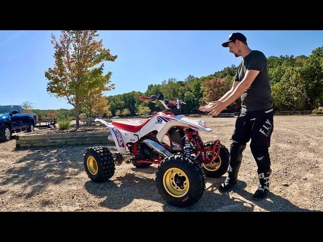 Intro and Ride on my Honda TRX 250R at St. Joe State Park!