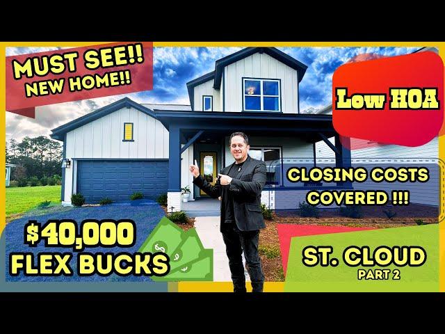 St. Cloud PART 2. New construction home. No CDD. Low HOA. Do not miss this one!!