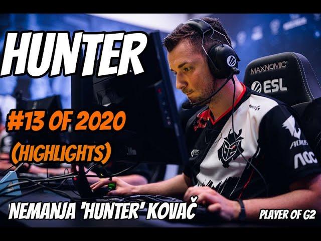 BEST OF HUNTER ! #13 TOP 20 PLAYERS OF 2020 / CSGO Highlights #HUNTER #G2