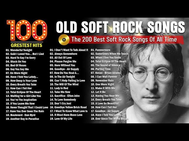 Phil Collins, Rod Stewart, Elton John, Michael Bolton, Bee Gees | Best Soft Rock Songs 70s 80s 90s