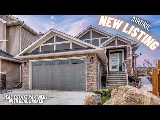 Spacious bungalow located in Airdrie, AB!