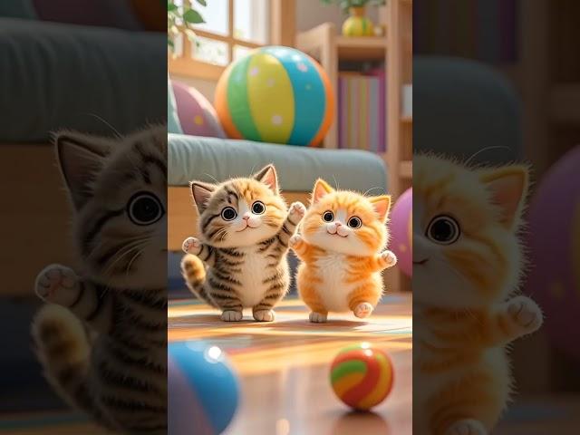 Cat Dance ️| Cute kitten #ai #cat #lovecats #cats#catvideos #funny #kittens #catlover 21062025D