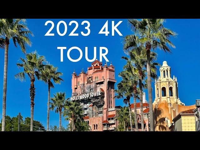 Disney's Hollywood Studios 2023 Complete Walking Tour in 4K | Walt Disney World Florida January 2023