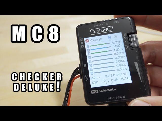 ToolkitRC MC8 V1.10 FW Review // New Firmware Features 
