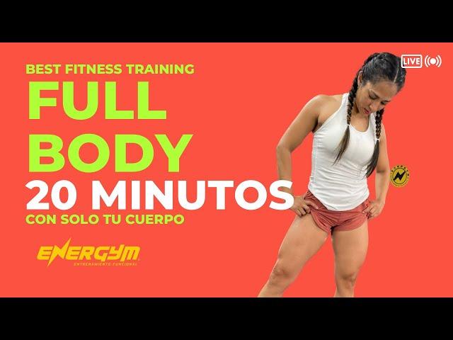 NEW FULL BODY ROUTINE | 20 MINUTOS INTENSOS | RUTINA CUERPO COMPLETO  EN 20 MINUTOS