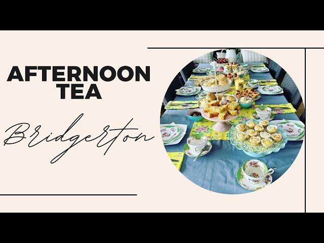 Bridgerton themed 'accidental' afternoon tea