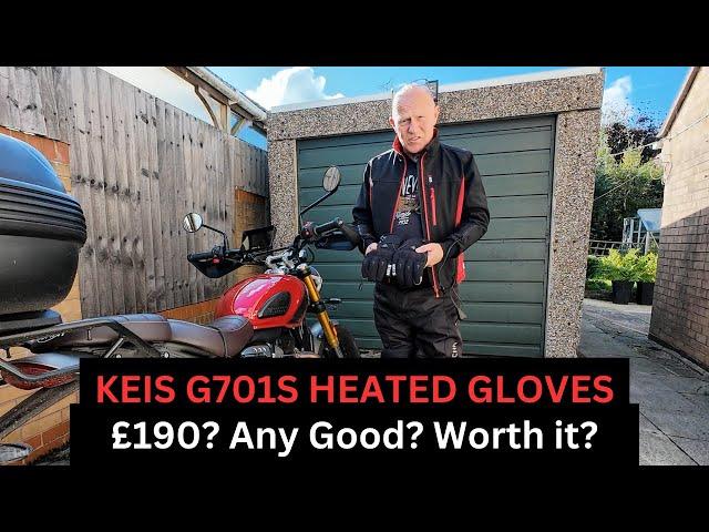 HANDS RESCUED!! Keis G701 Heated Gloves Test with Keis Heated Jacket for the winter rider