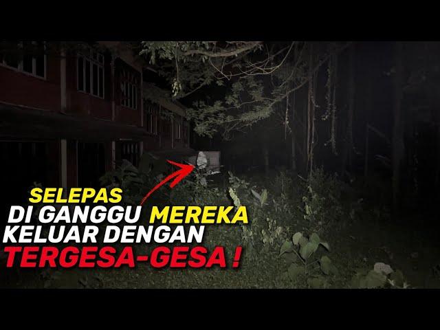 " Lari TANPA Di KEJAR ! " | Selepas melihat di Luar JENDELA Mereka seperti hilang ARAH dan Belari!