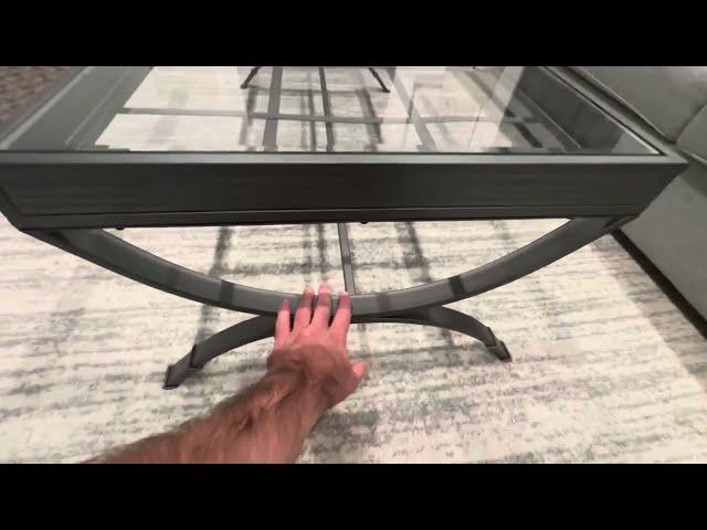 Steve Silver Company Emerson Furniture, Such A Cool Design For This Contemporary Table