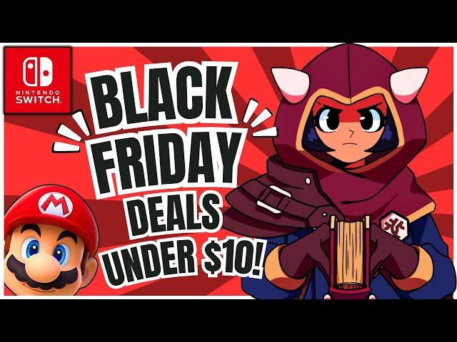 HUGE BLACK FRIDAY Nintendo Eshop Sale LIVE NOW! 20 Great Deals Under $10!