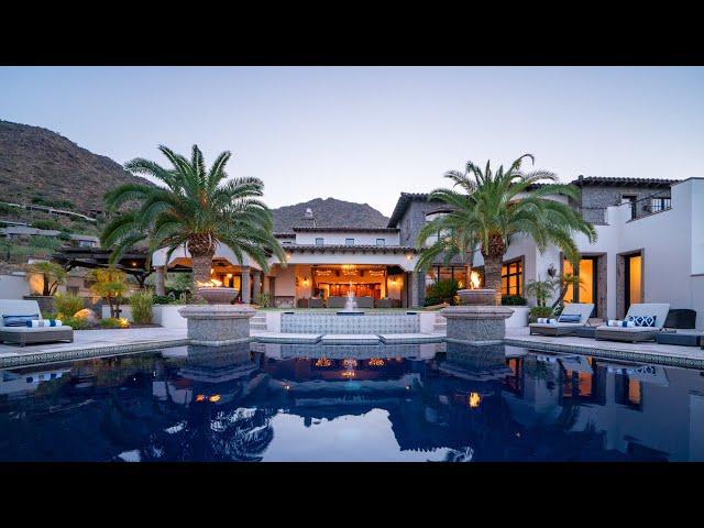 TOUR A $7M Paradise Valley Arizona Luxury Home | Scottsdale Real Estate | Strietzel Brothers Tour