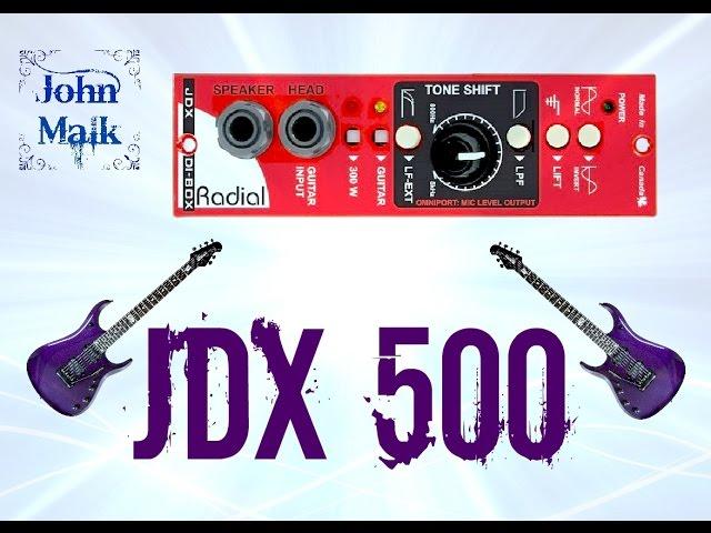 Radial JDX 500 - Unboxing (John Malk)