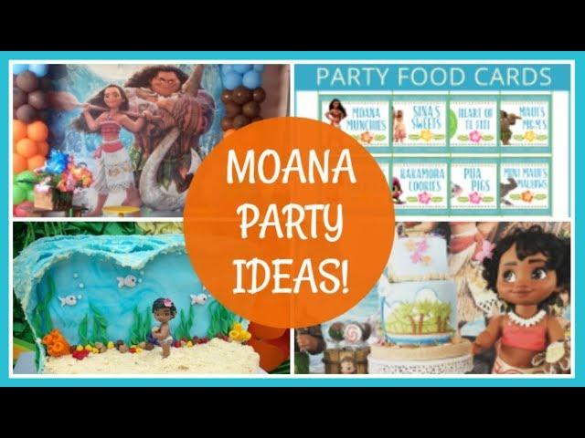 Best Moana Party Ideas & Supplies!