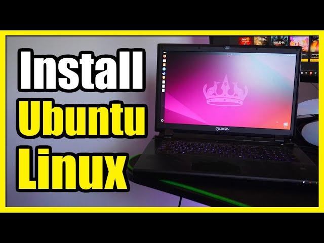 How to Install Ubuntu Linux on PC or Laptop with USB Drive (Easy Tutorial)