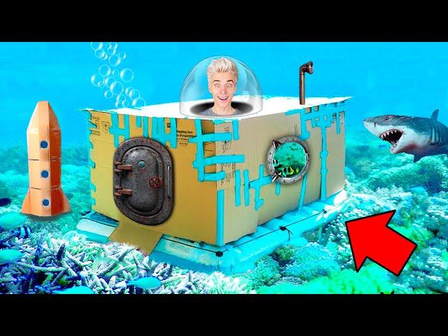 UNDERWATER CARDBOARD CHALLENGE