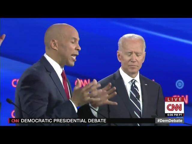 Senator Cory Booker Talks about Human Rights in our Immigration System | Second Democratic Debate