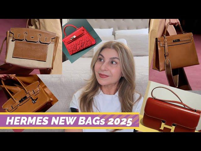 HERMES NEW BAGS 2025 Spring-Summer Runway New Birkin Kelly Mini Kelly New Constance Elan | OxanaLV