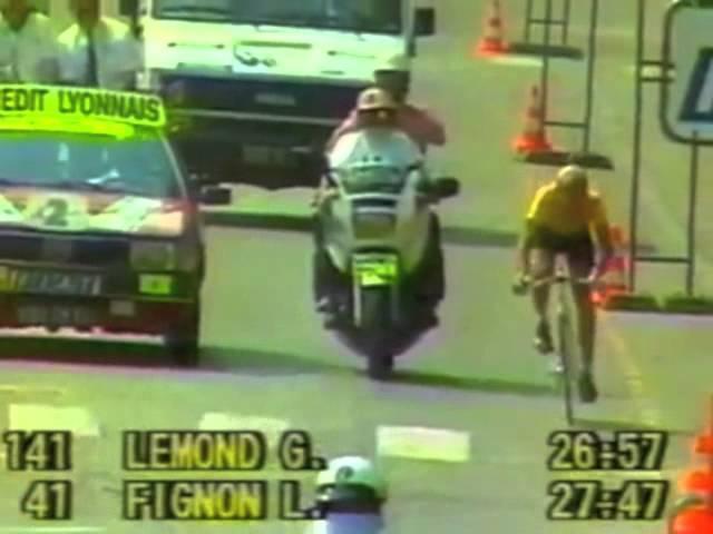 Greatest Tour de France Finish, 1989!